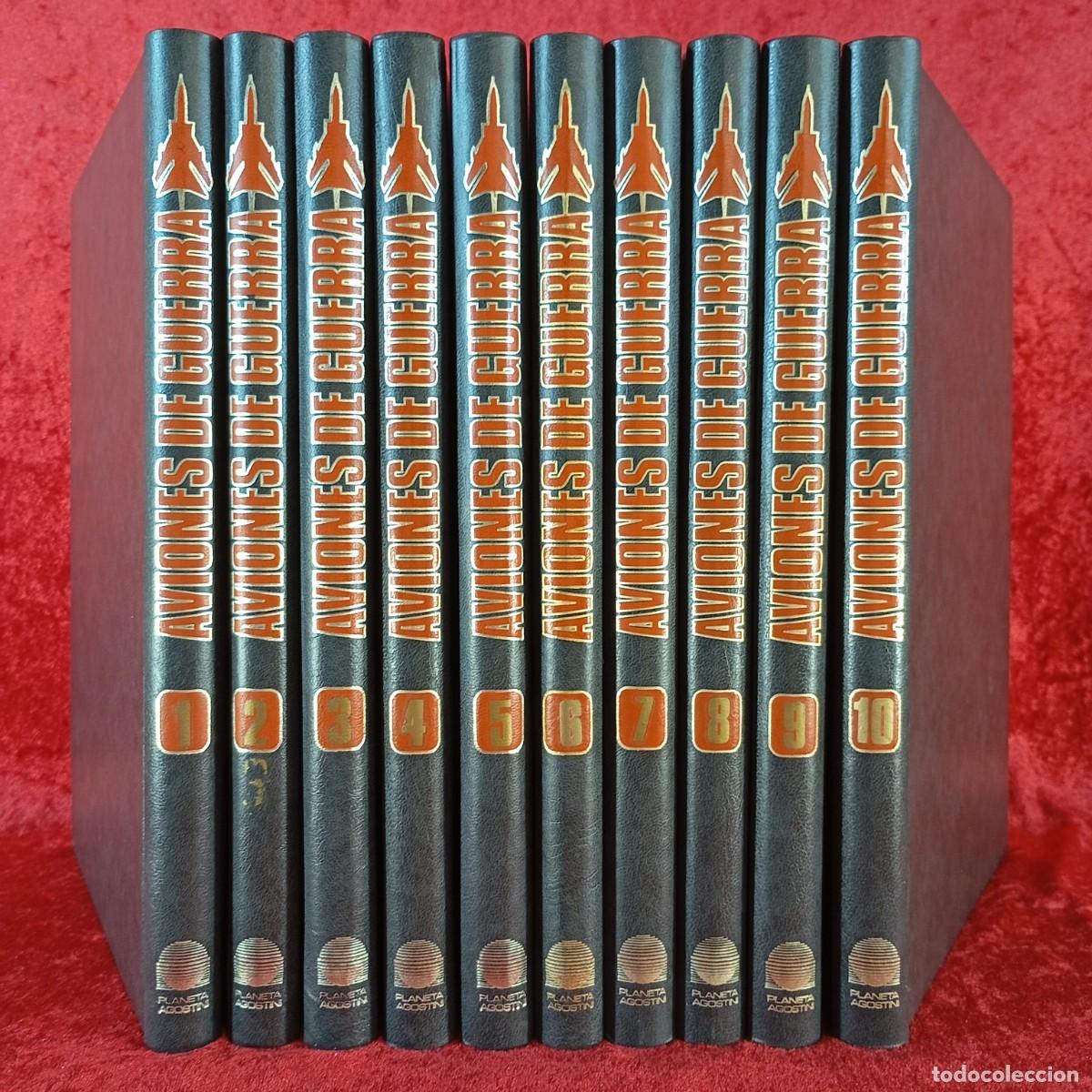 Militaria: AVIONES DE GUERRA - PLANETA DEAGOSTINI - 10 TOMOS - COLECCION COMPLETA / 720