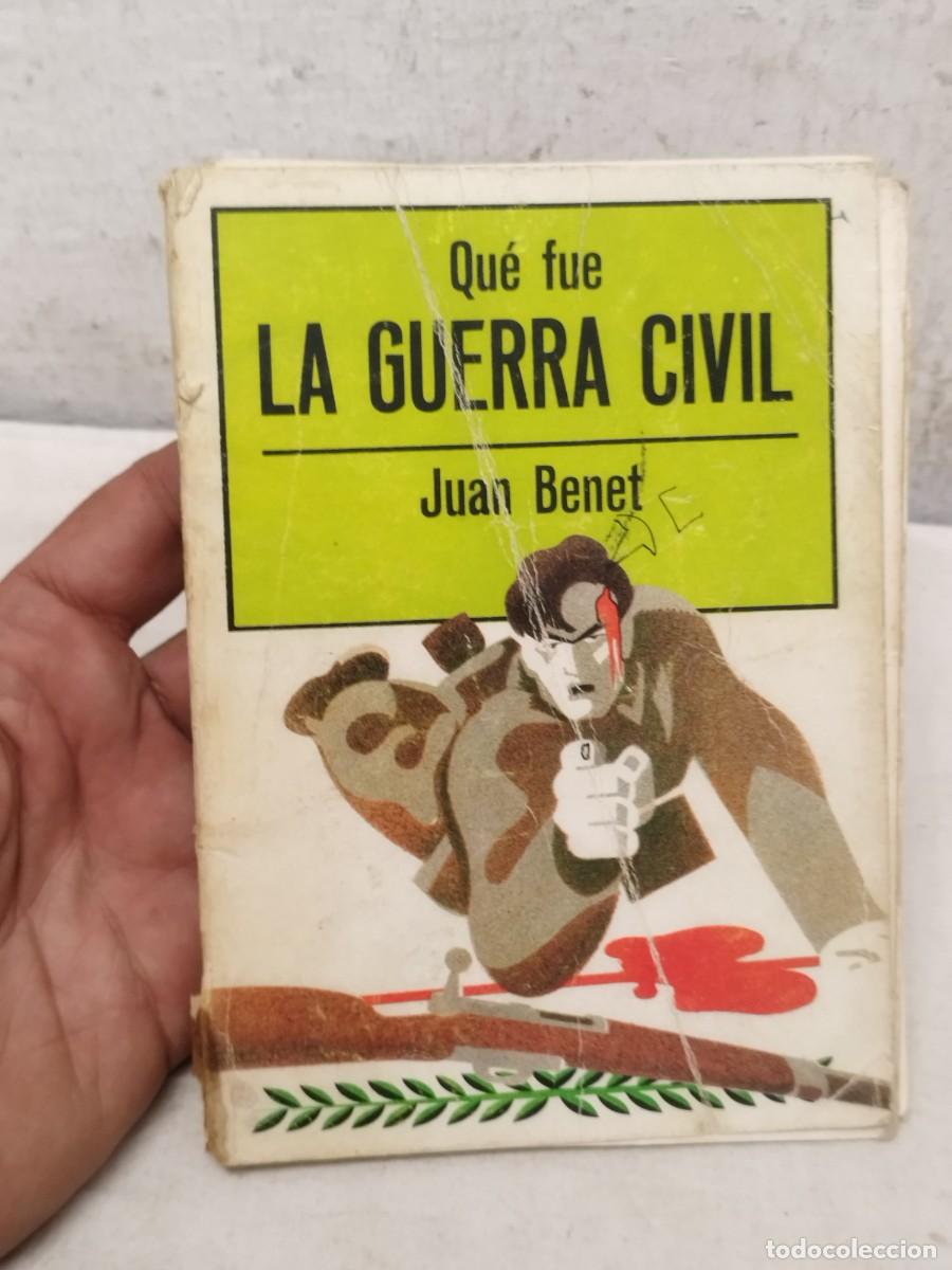 Militaria: Libro militar que fue de la guerra civil. Juan Benet.