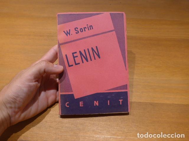 Militaria: Antiguo libro Lenin, de 1935, CENIT. Comunista.