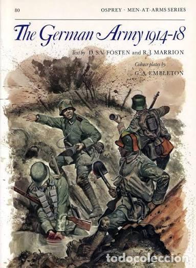 Militaria: men-at-arms 80 The German Army 1914-18 OSPREY