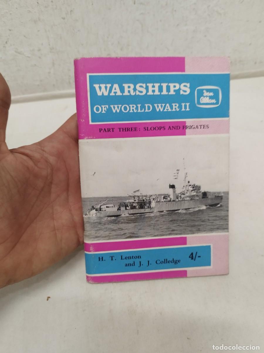 Militaria: Libro militar II guerra mundial. Warships of world part 3.