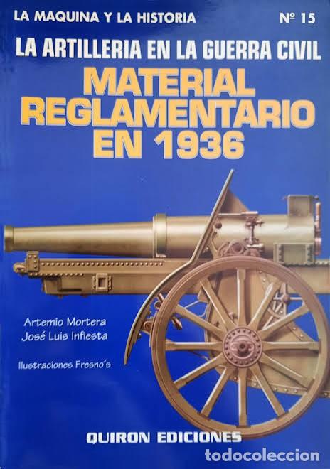 Militaria: LA ARTILLER&Iacute;A EN LA GUERRA CIVIL, MATERIAL REGLAMENTARIO EN 1936