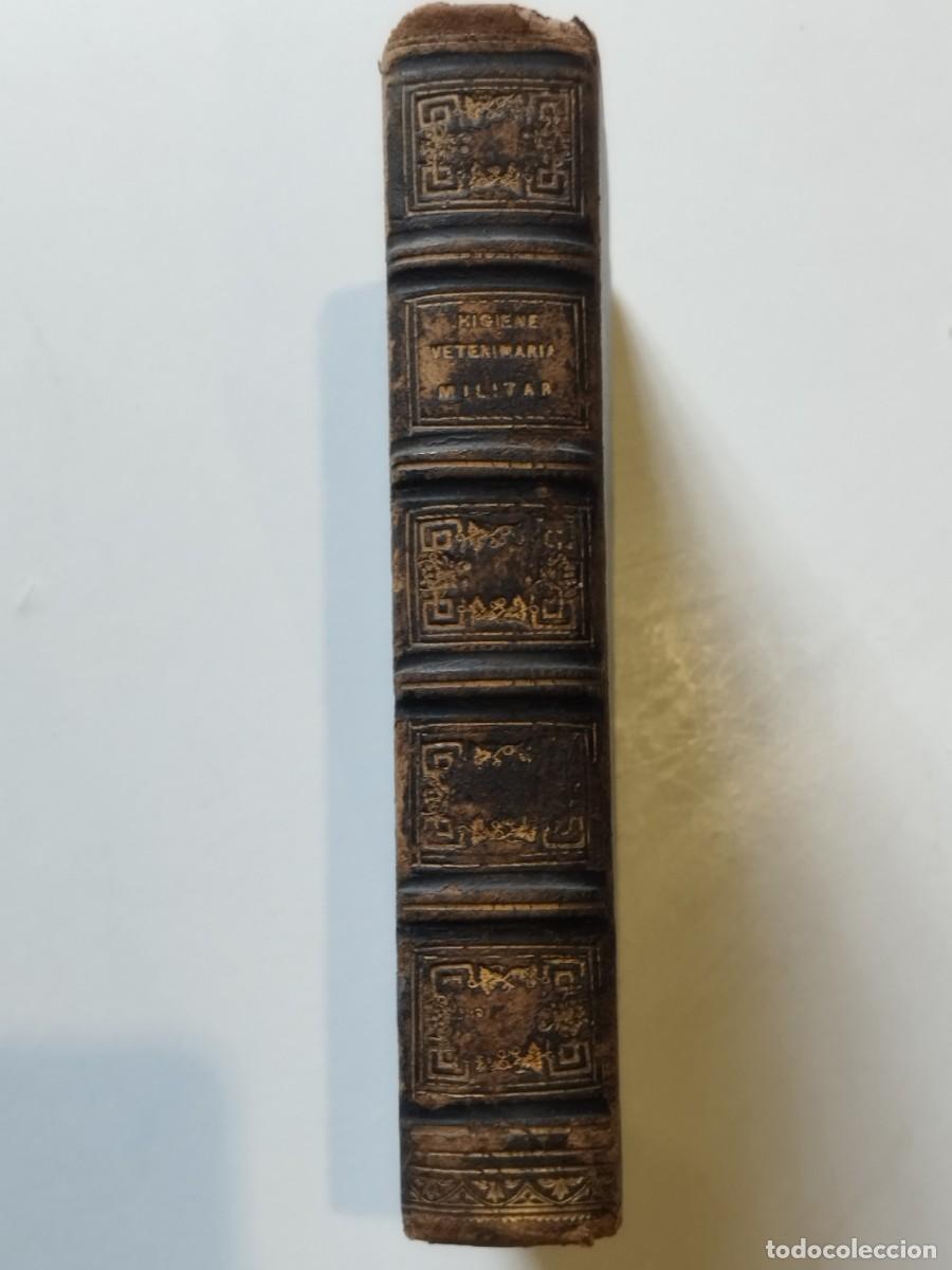 Militaria: 1851 - Higiene Veterinaria Militar - Fernando Sampedro y Guzm&aacute;n - Rar&iacute;simo.