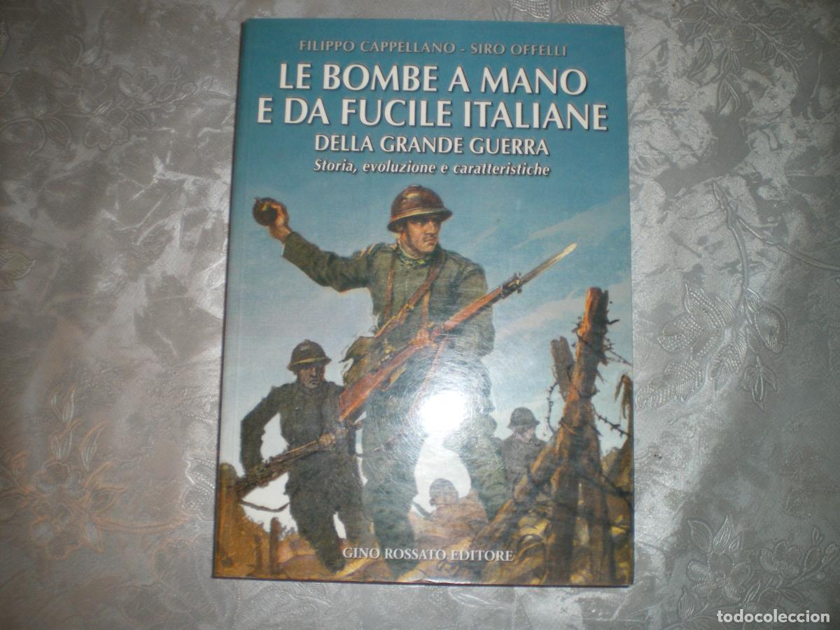 Militaria: BOMBE A MANO E DA FUCILE ITALIANE, F. CAPPELLANO, granadas italianas