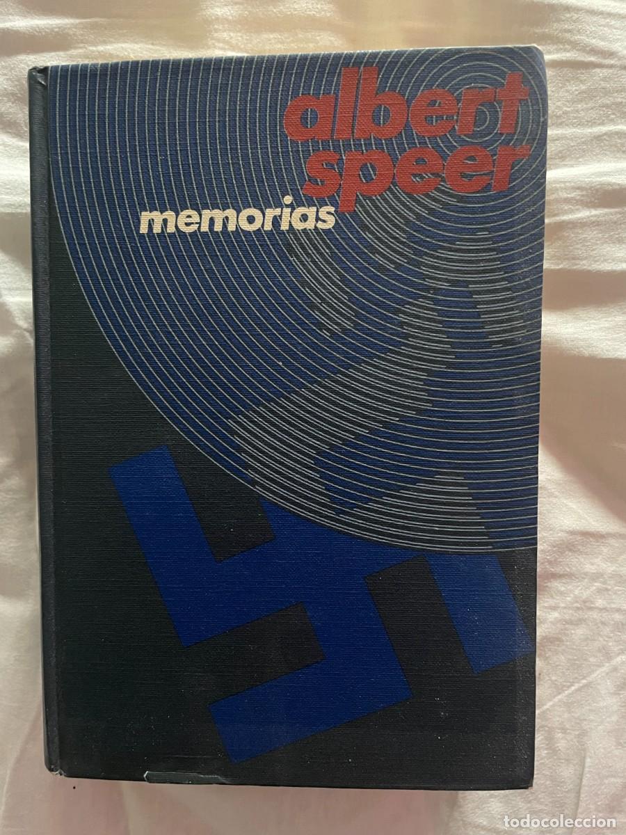 Militaria: Libro Memorias de Albert Speer