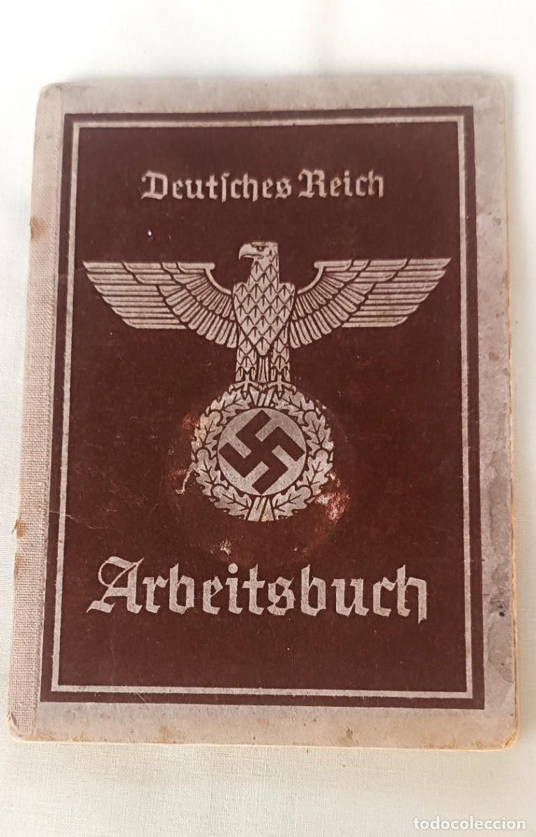 Militaria: CARTILLA DE UN OBRERO ALEM&Aacute;N - &Eacute;POCA NAZI.