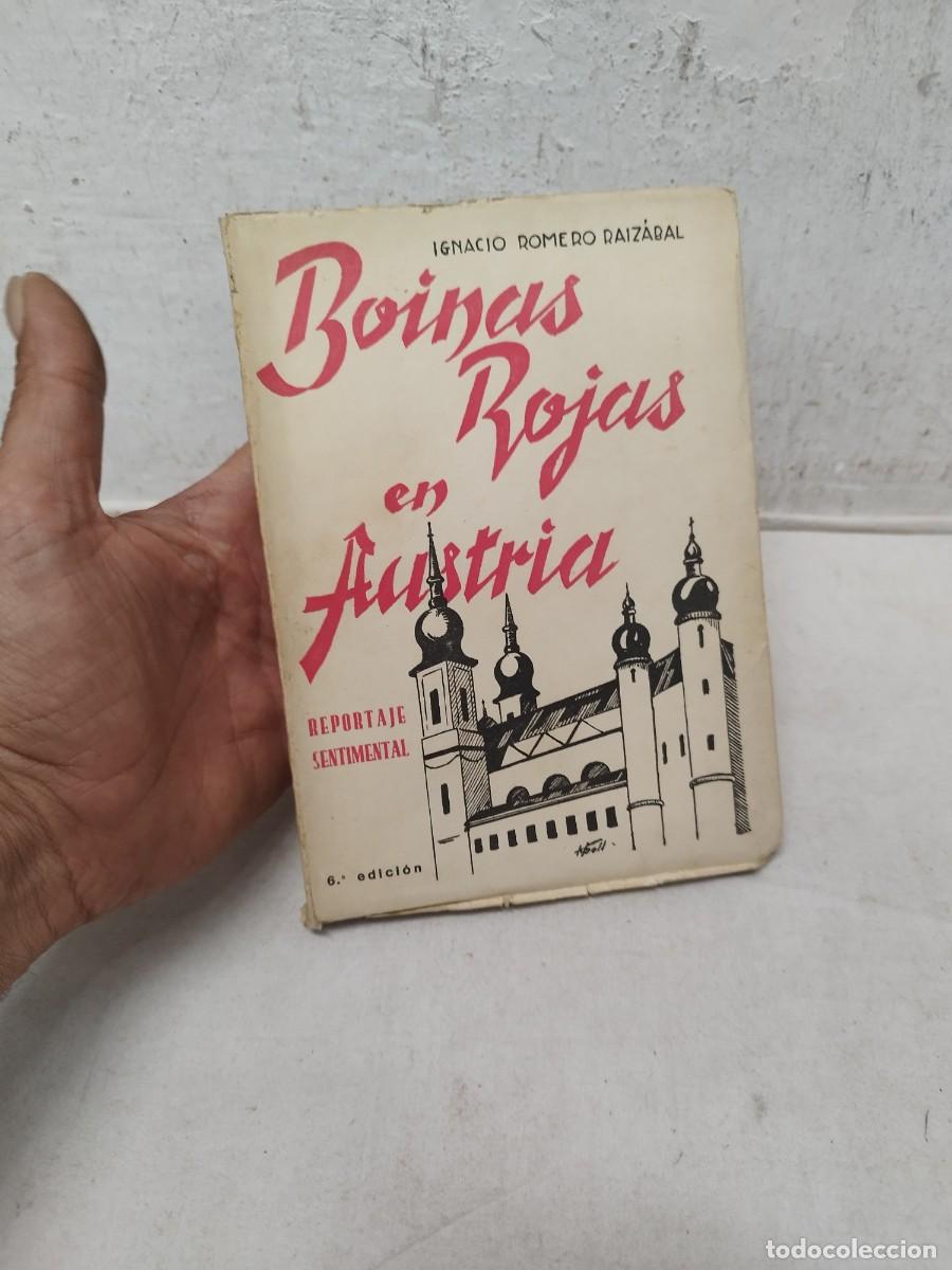Militaria: Libro militar Boinas rojas en austria. Carlista.