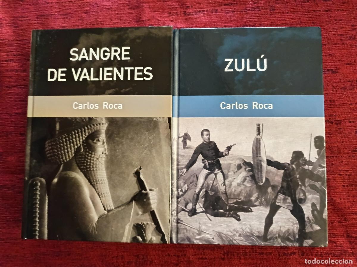 Militaria: Historia B&eacute;lica. Lote Carlos Roca. Zul&uacute; y Sangre de valientes.