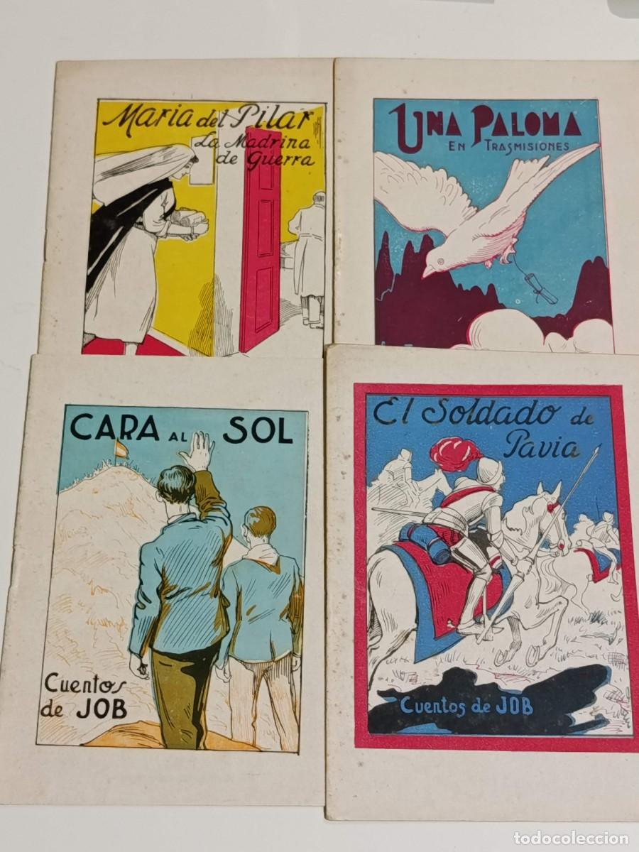 Militaria: Lote 4 cuentos de JOB
