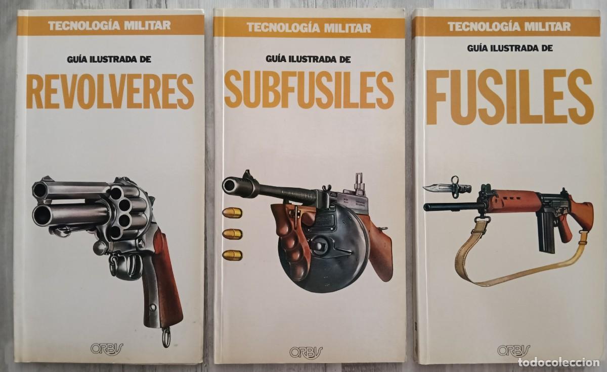 Militaria: Lote de 3 Gu&iacute;as Ilustradas de Armas