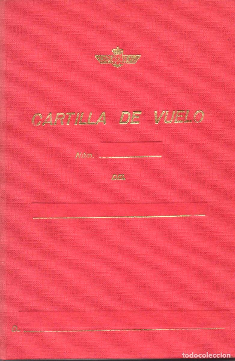 Militaria: Cartilla de vuelo piloto Ej&eacute;rcito del Aire a&ntilde;os 90