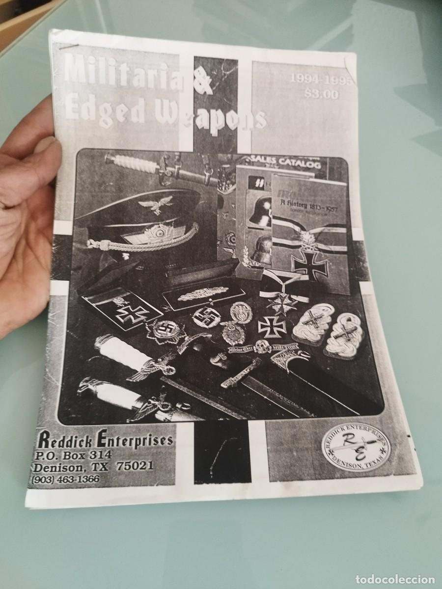 Militaria: Cat&aacute;logo de Reddick Enterprises. Denison, Texas. 1994-1995. Militar&iacute;a segunda guerra mundial.