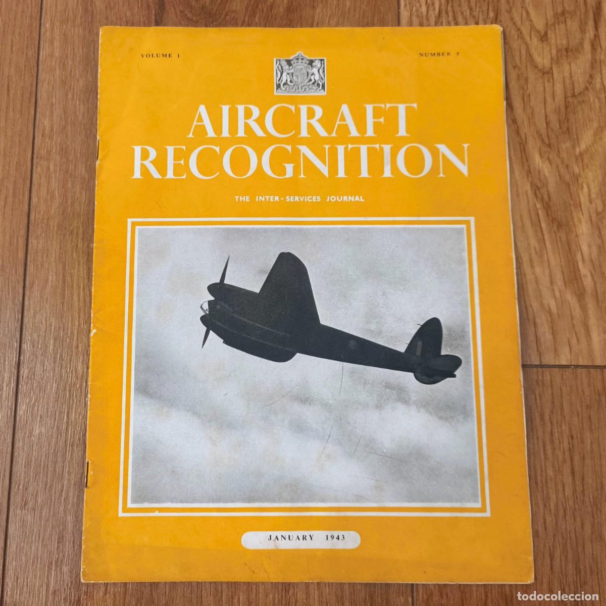 Militaria: AIRCRAFT RECOGNITION JOURNAL - ENERO 1943 !! REVISTA AVIACION MILITAR INGLESA AVIATION WAR WWII