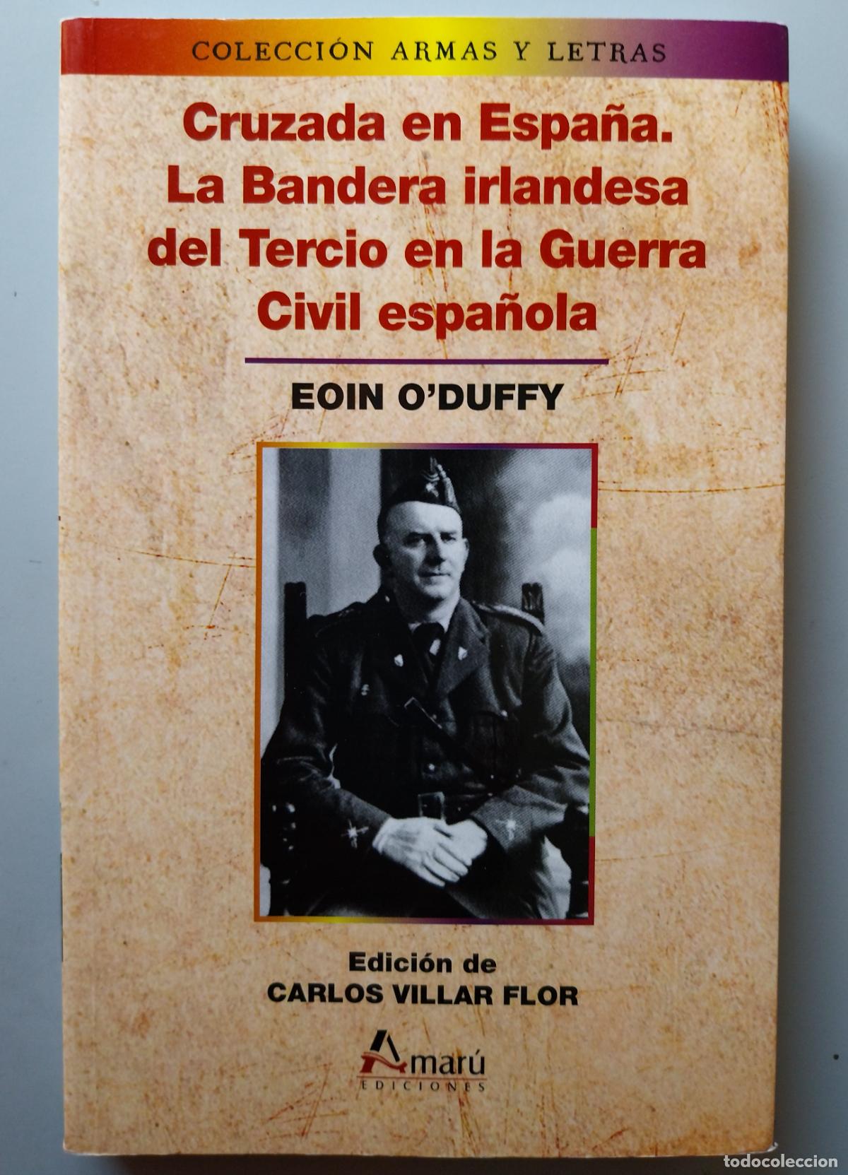 Militaria: la bandera irlandesa del tercio en la guerra civil