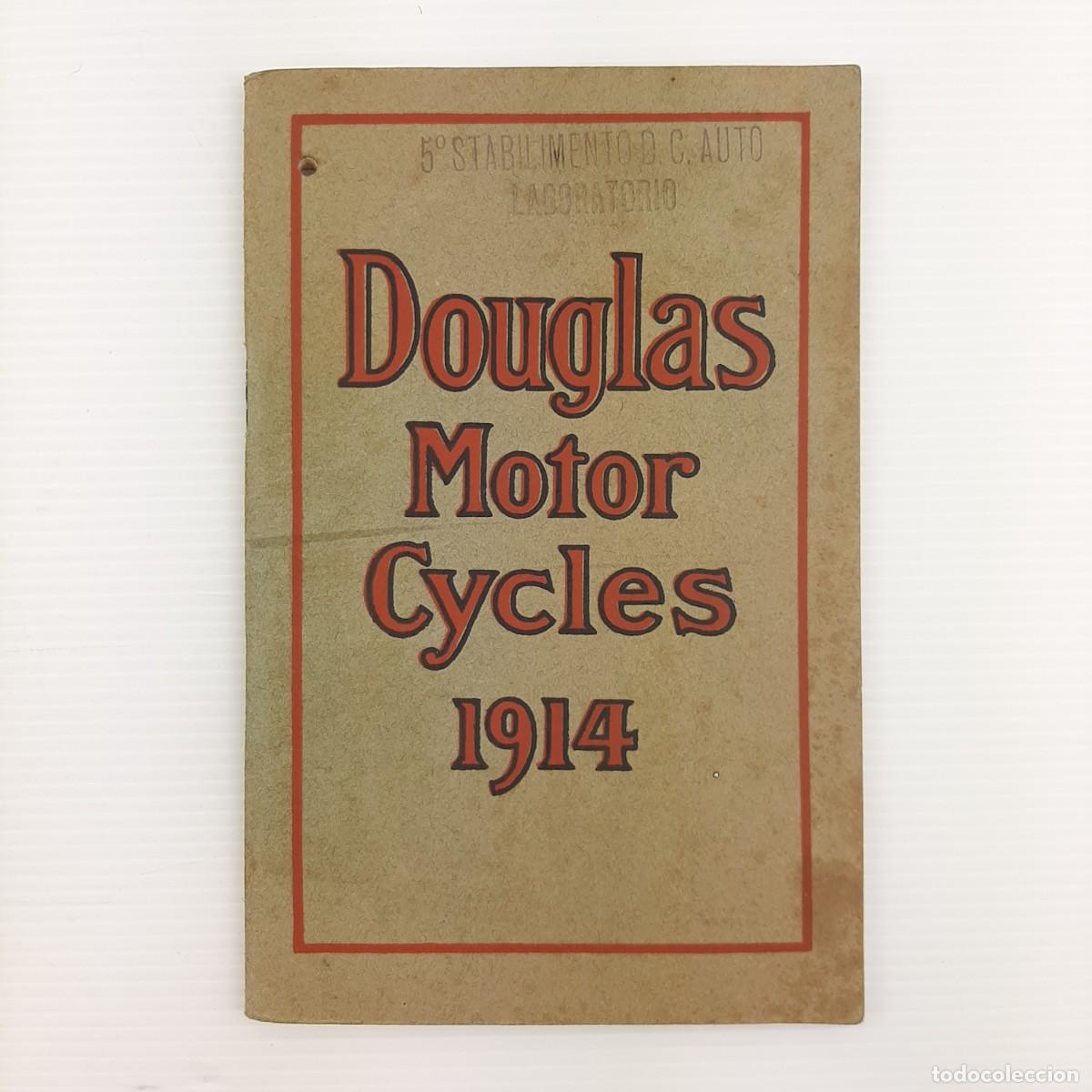 Militaria: Manuale catalogo pubblicitario Douglas Motor Cycles 1914 - lingua francese