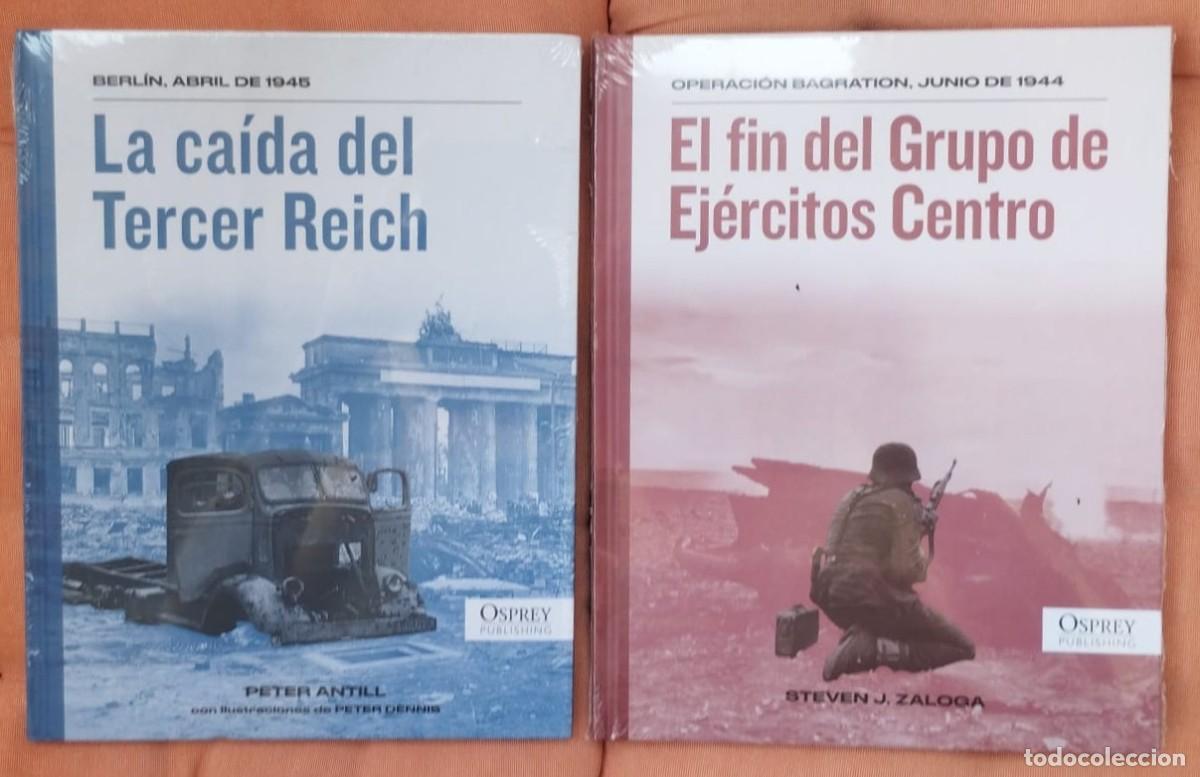 Militaria: LOTE LIBROS OSPREY PUBLISHING: OPERACI&Oacute;N BAGRATION, BERLIN 1945, CASTELLANO, A ESTRENAR, PRECINTADOS