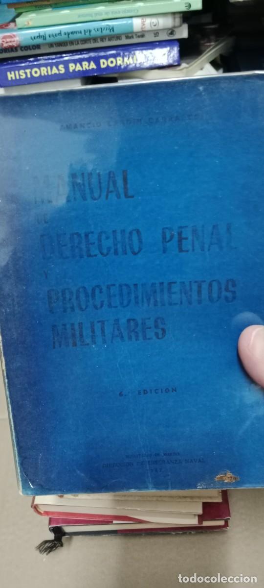 Militaria: MANUAL DERECHO PENAL PROCEDIMIENTOS PENALES AMANCIO LANDIN CARRASCO LIBRO G-FORT