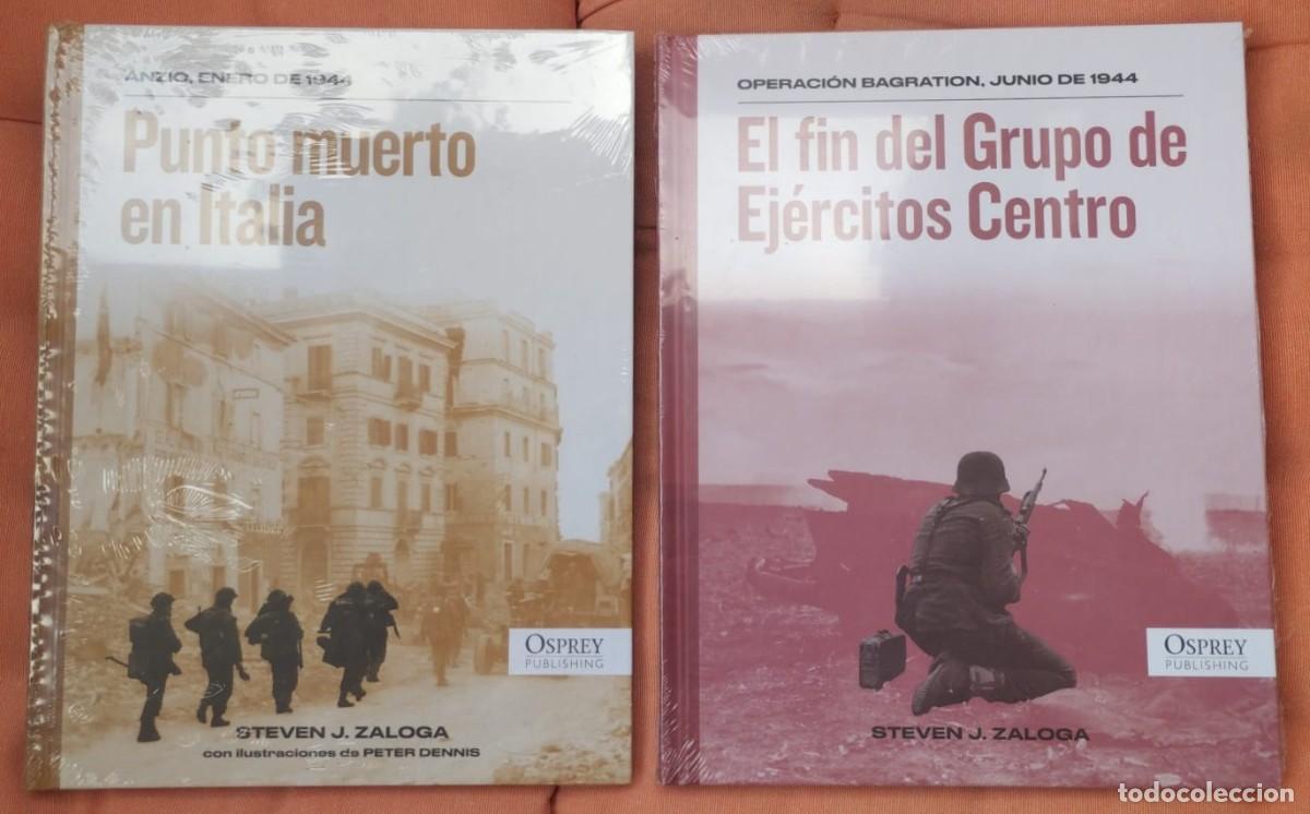 Militaria: LOTE: LIBROS OSPREY PUBLISHING: OPERACI&Oacute;N BAGRATION, ANZIO 1944, CASTELLANO, A ESTRENAR, PRECINTADOS