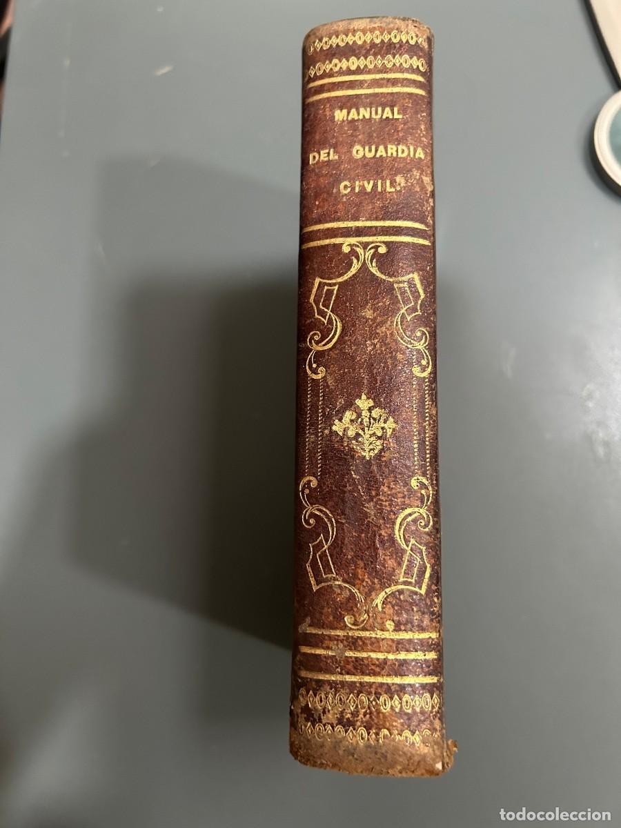 Militaria: MANUAL DEL GUARDIA CIVIL. LUIS GARCIA MARTIN. S/F. SIGLO XIX.