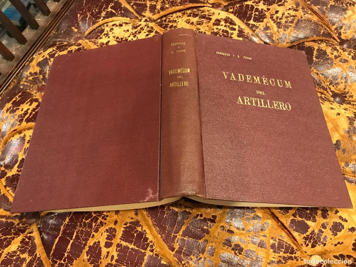 Militaria: FIDEL CEBRECOS-DOMINGO PUCHE. VADEM&Eacute;CUM DEL ARTILLERO. 1952, SEGOVIA