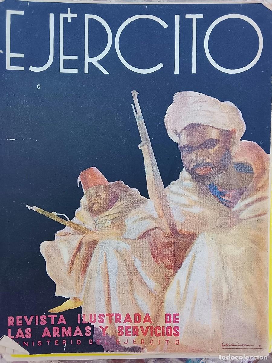Militaria: EJERCITO - REVISTA ILUSTRADA - LOTE 9 NUMEROS