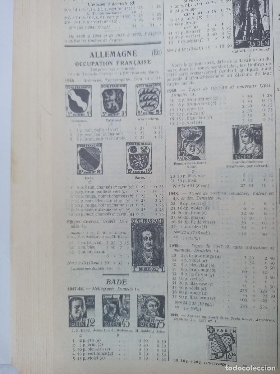 Militaria: Cat&aacute;logo Yvert et Tellier, libro sellos nazis (III Reich Hitler- Nazi- Alemania) WWII de 1980