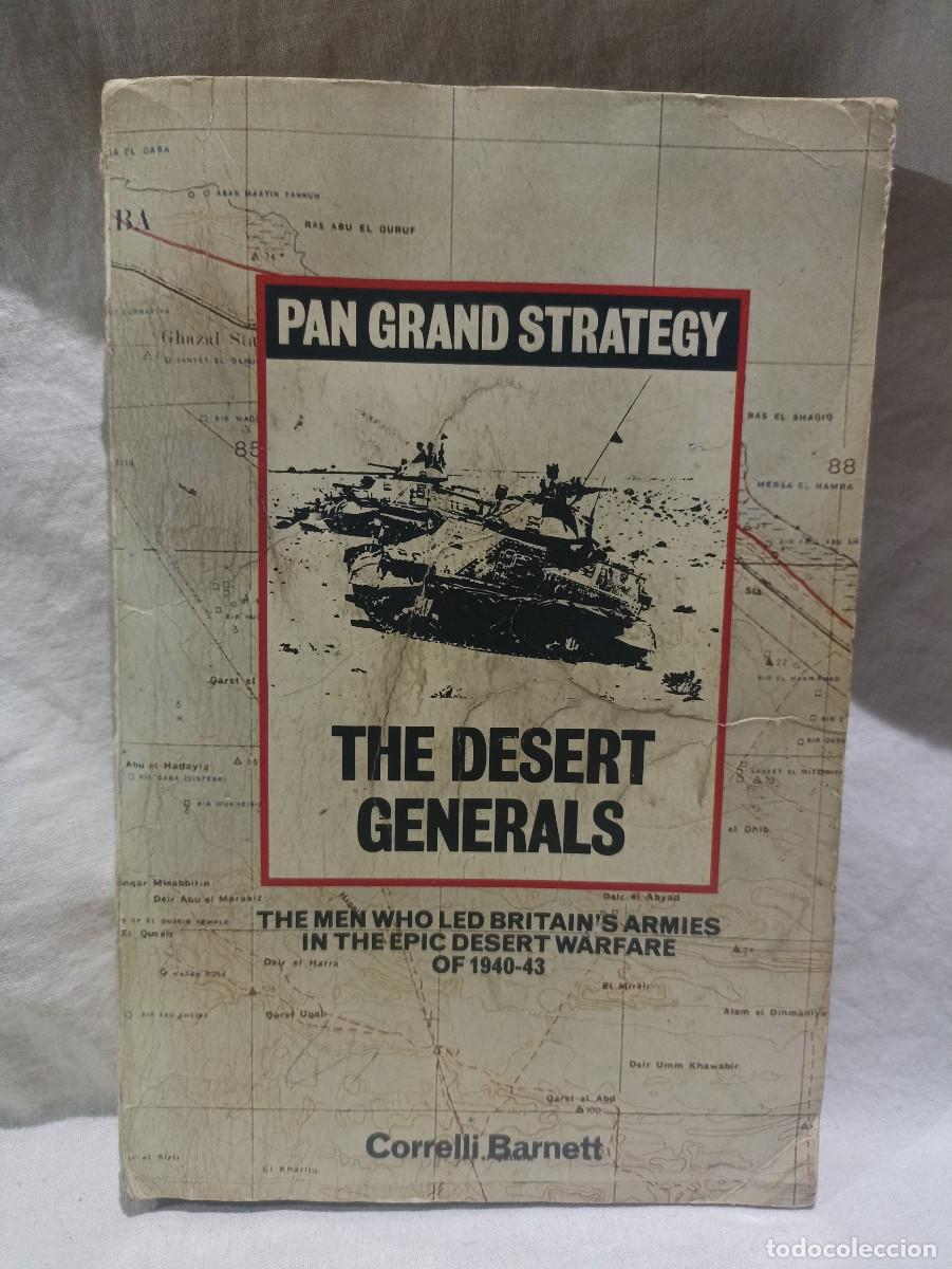 Military Antiques: The desert Generals, libro (III Reich Hitler- Nazi- Alemania) WWII de 1983