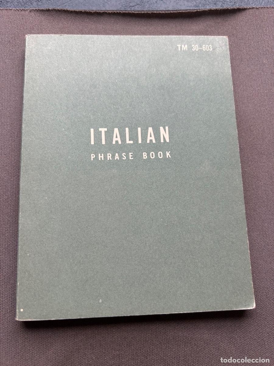 Militaria: Italian phrase book TM 30-603 1953
