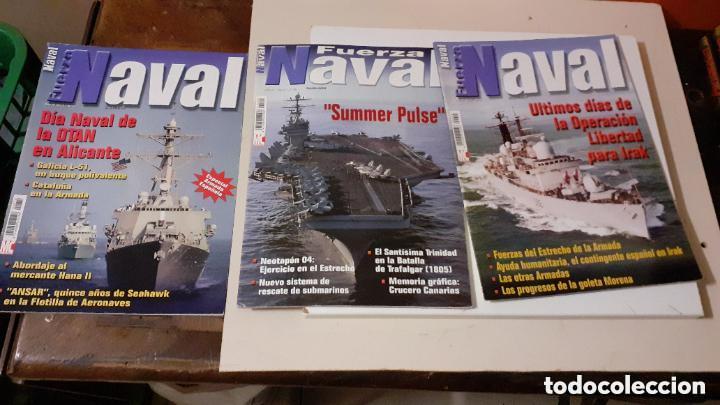 Militaria: revistas fuerza naval