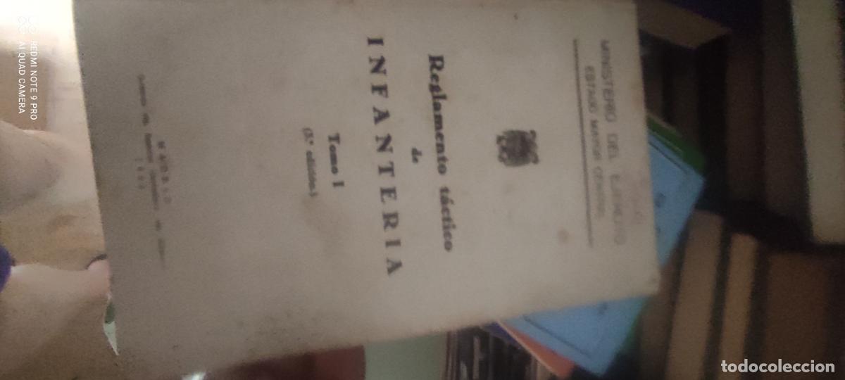 Militaria: Reglamento t&aacute;ctico infanter&iacute;a T1
