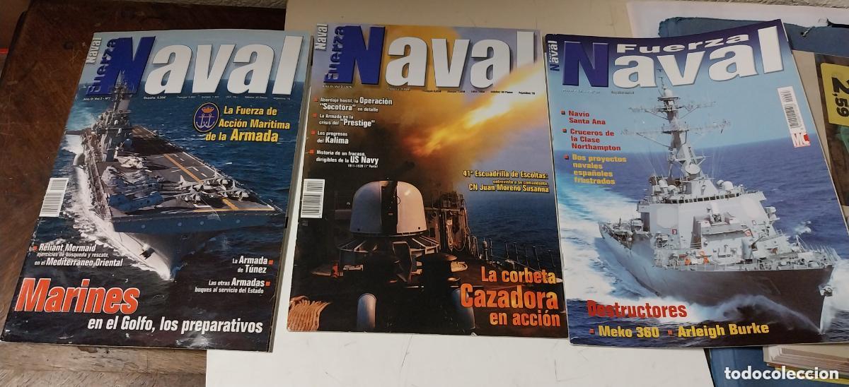 Militaria: revistas fuerza naval