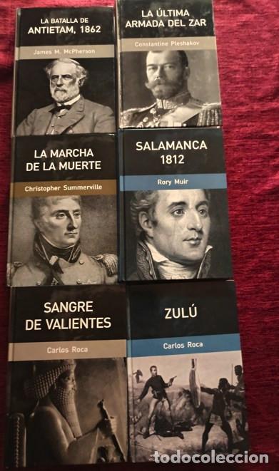 Militaria: Lote 6 tomos Colecci&oacute;n &rdquo;Grandes Batallas&rdquo; - In&eacute;dita Editores (Tapa Dura)