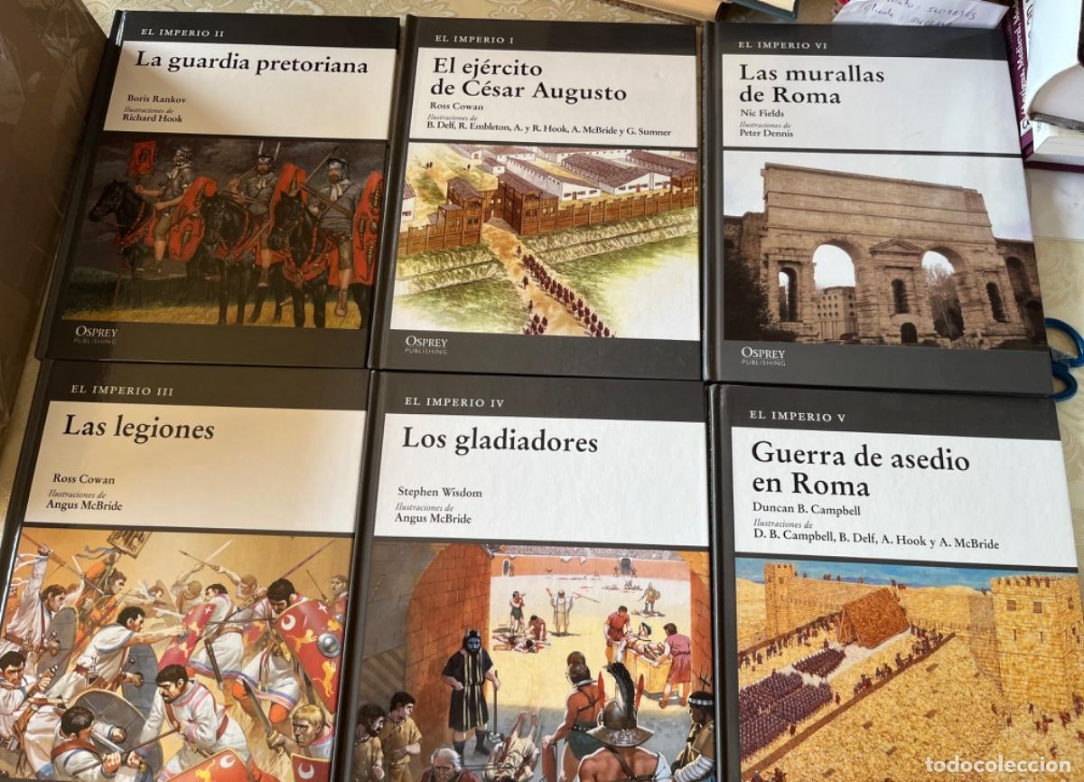 Militaria: Osprey.- Roma. El Imperio (6 vols.)