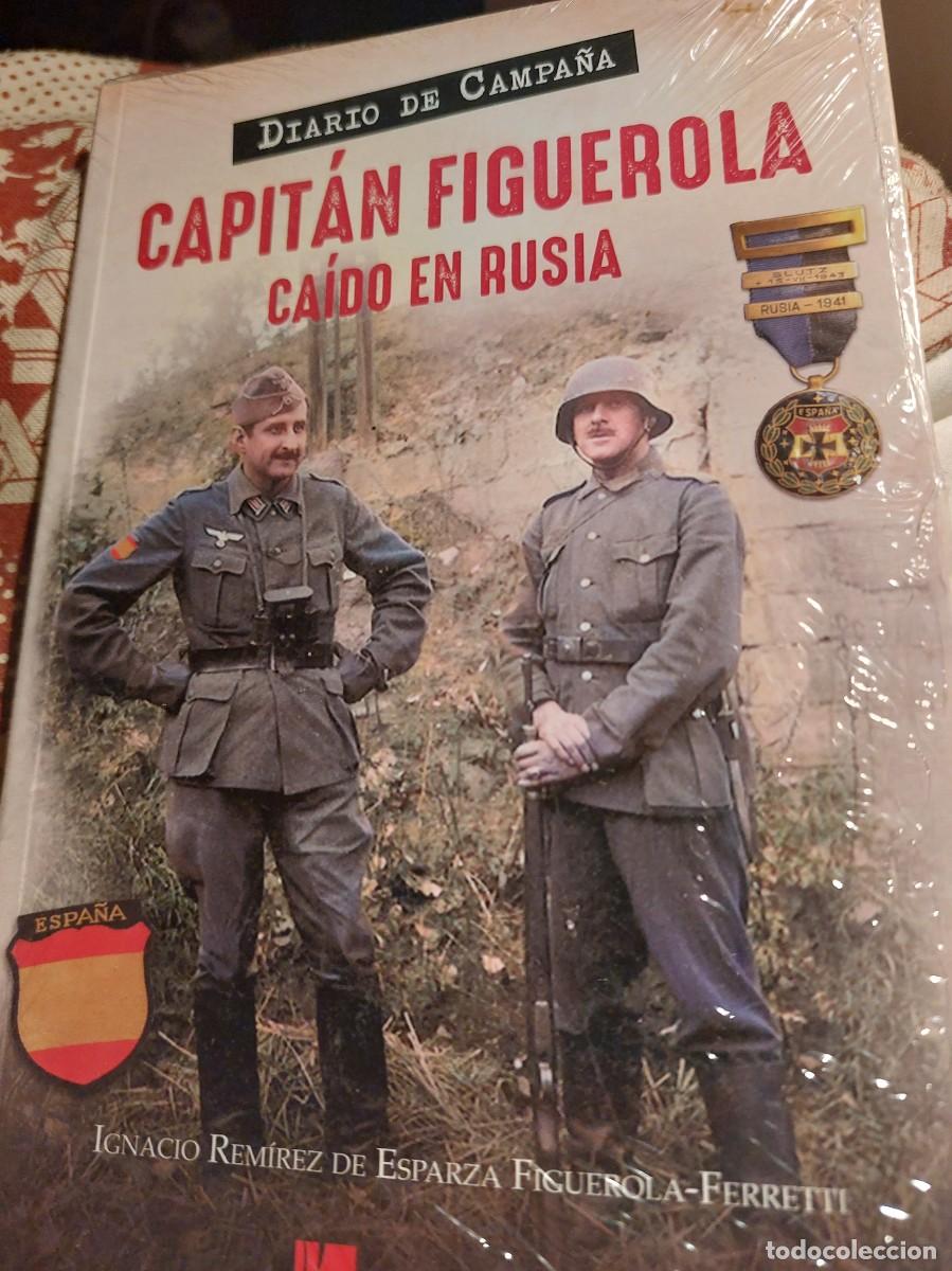 Militaria: libro division Azul capitan Figueroa caido en Rusia precintado