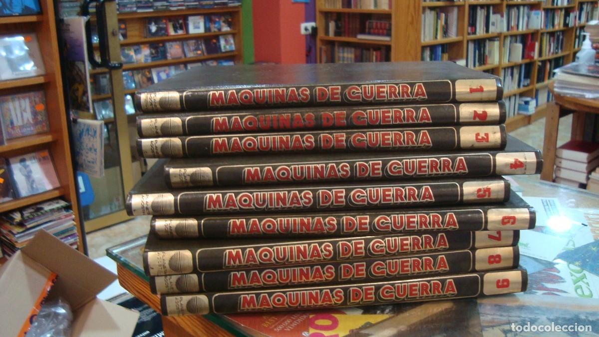 Militaria: Enciclopedia M&aacute;quinas de Guerra. 9 tomos.