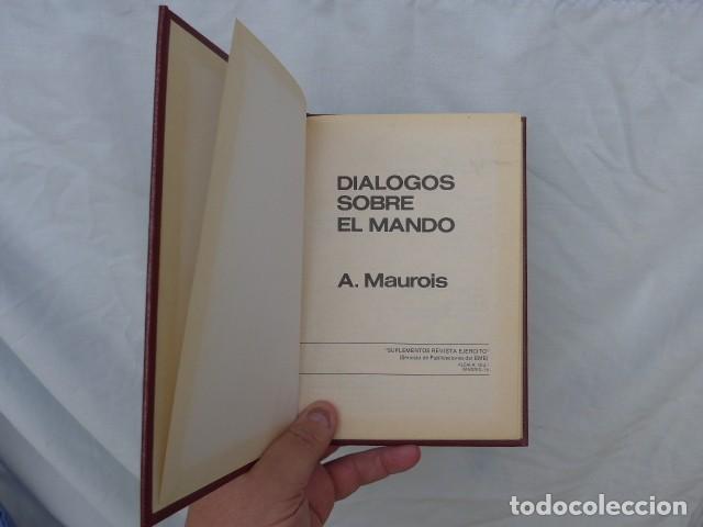 Militaria: LIBRO DIALOGOS SOBRE EL MANDO