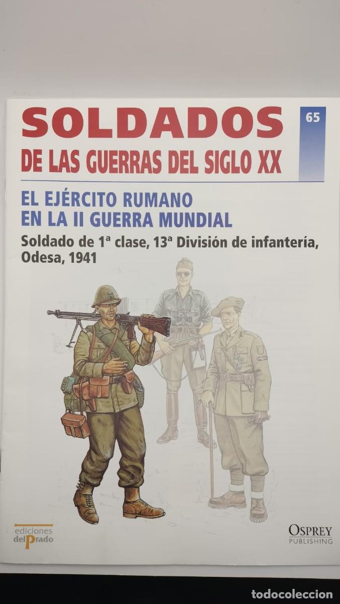 Militaria: SOLDADOS DE LAS GUERRAS DEL SIGLO XX. N&ordm; 65. OSPREY MILITARY. EDICIONES DEL PRADO 2001