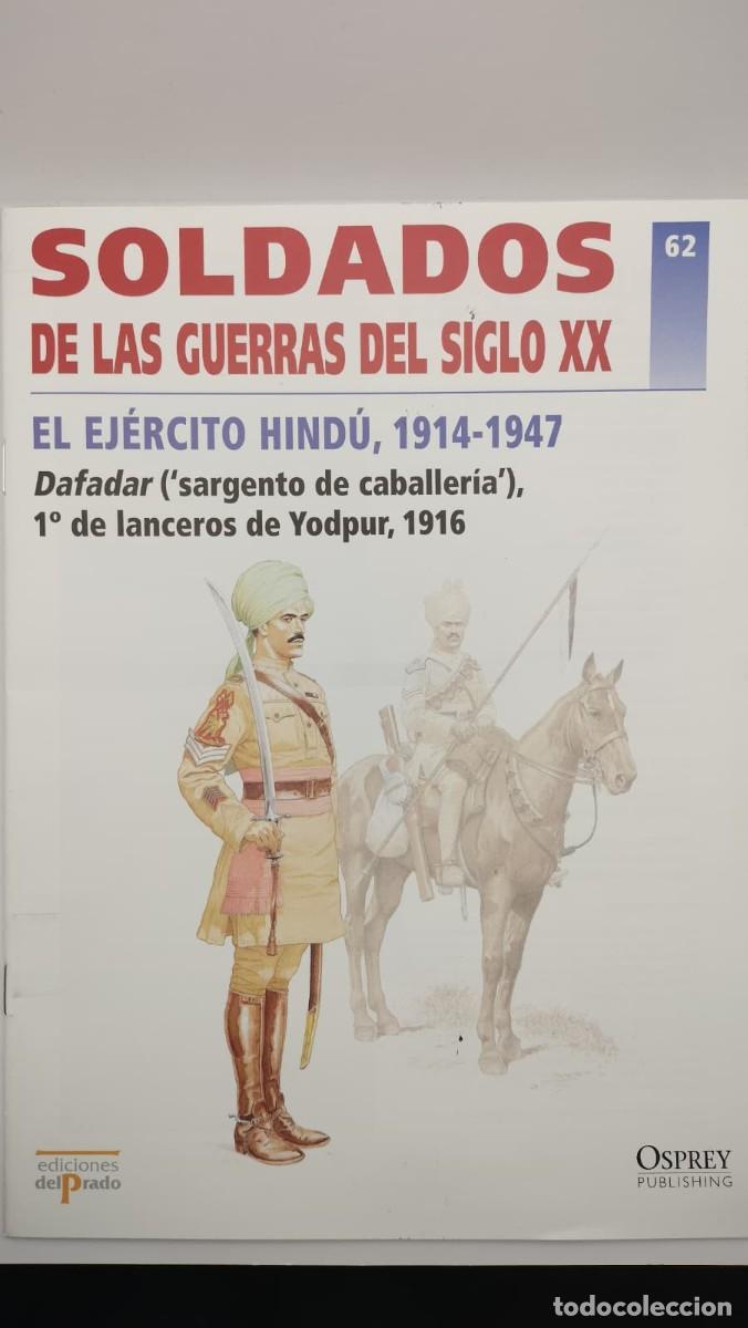 Militaria: SOLDADOS DE LAS GUERRAS DEL SIGLO XX. N&ordm; 62. OSPREY MILITARY. EDICIONES DEL PRADO 2001