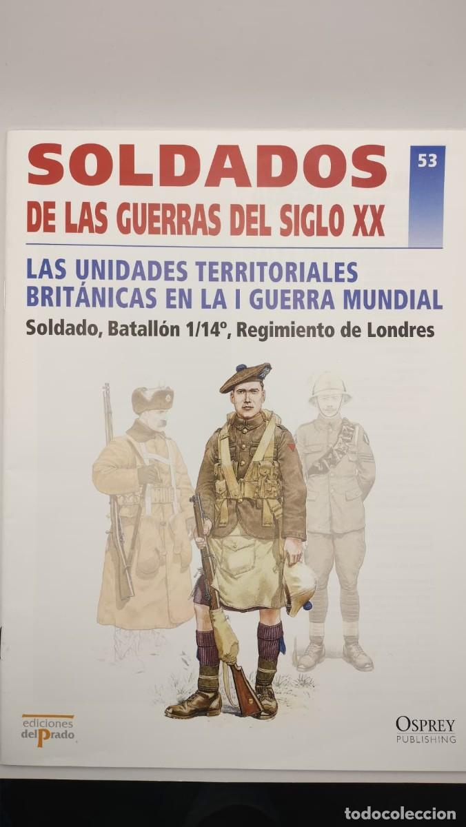 Militaria: SOLDADOS DE LAS GUERRAS DEL SIGLO XX. N&ordm; 53. OSPREY MILITARY. EDICIONES DEL PRADO 2001