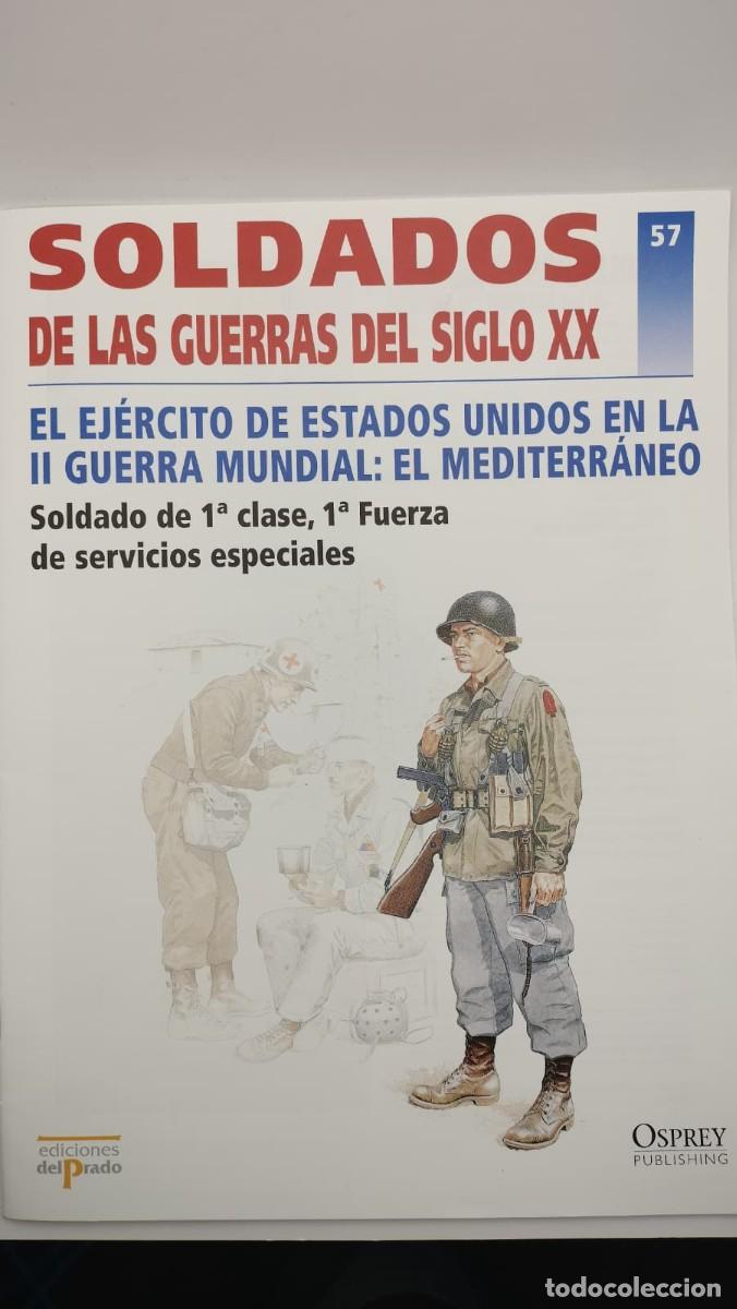 Militaria: SOLDADOS DE LAS GUERRAS DEL SIGLO XX. N&ordm; 57. OSPREY MILITARY. EDICIONES DEL PRADO 2001