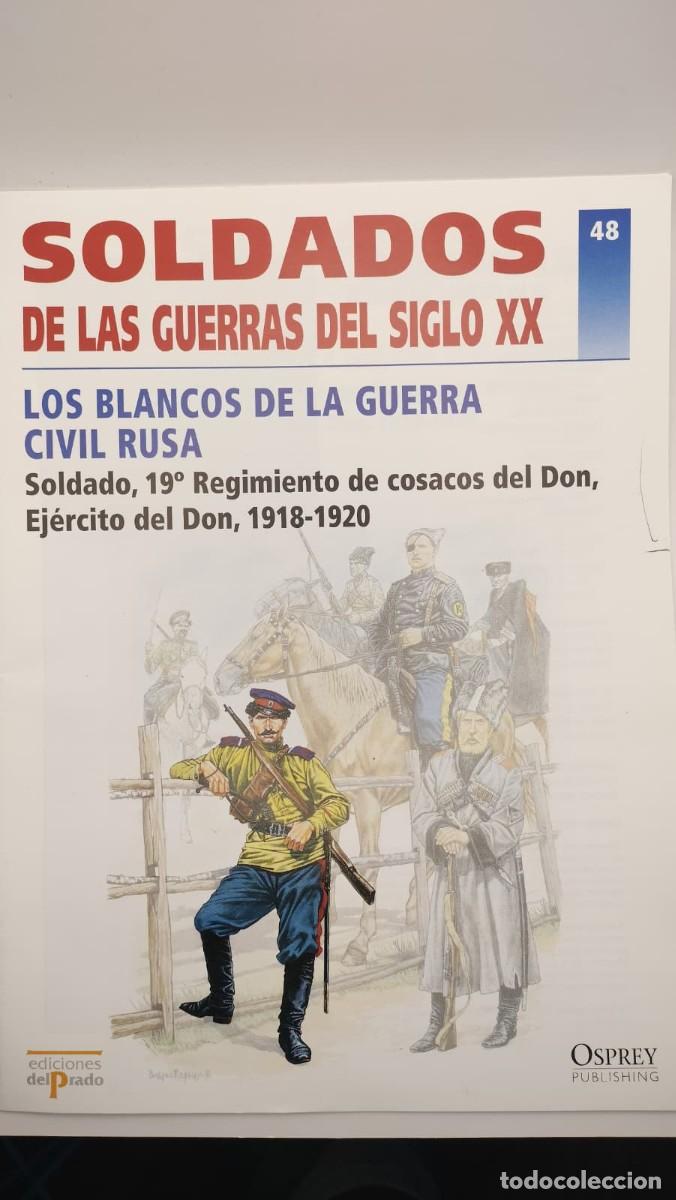 Militaria: SOLDADOS DE LAS GUERRAS DEL SIGLO XX. N&ordm; 48. OSPREY MILITARY. EDICIONES DEL PRADO 2001