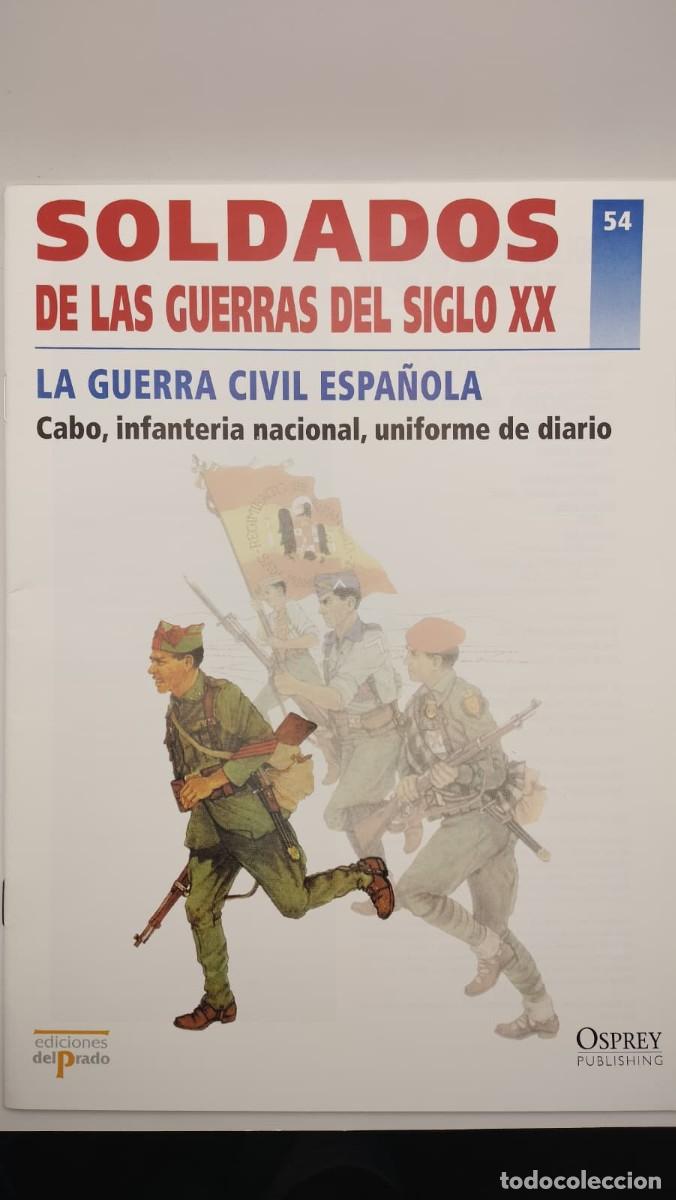 Militaria: SOLDADOS DE LAS GUERRAS DEL SIGLO XX. N&ordm; 54. OSPREY MILITARY. EDICIONES DEL PRADO 2001