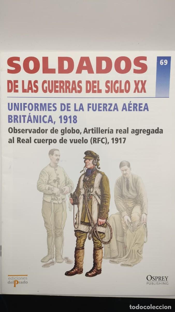 Militaria: SOLDADOS DE LAS GUERRAS DEL SIGLO XX. N&ordm; 69. OSPREY MILITARY. EDICIONES DEL PRADO 2001