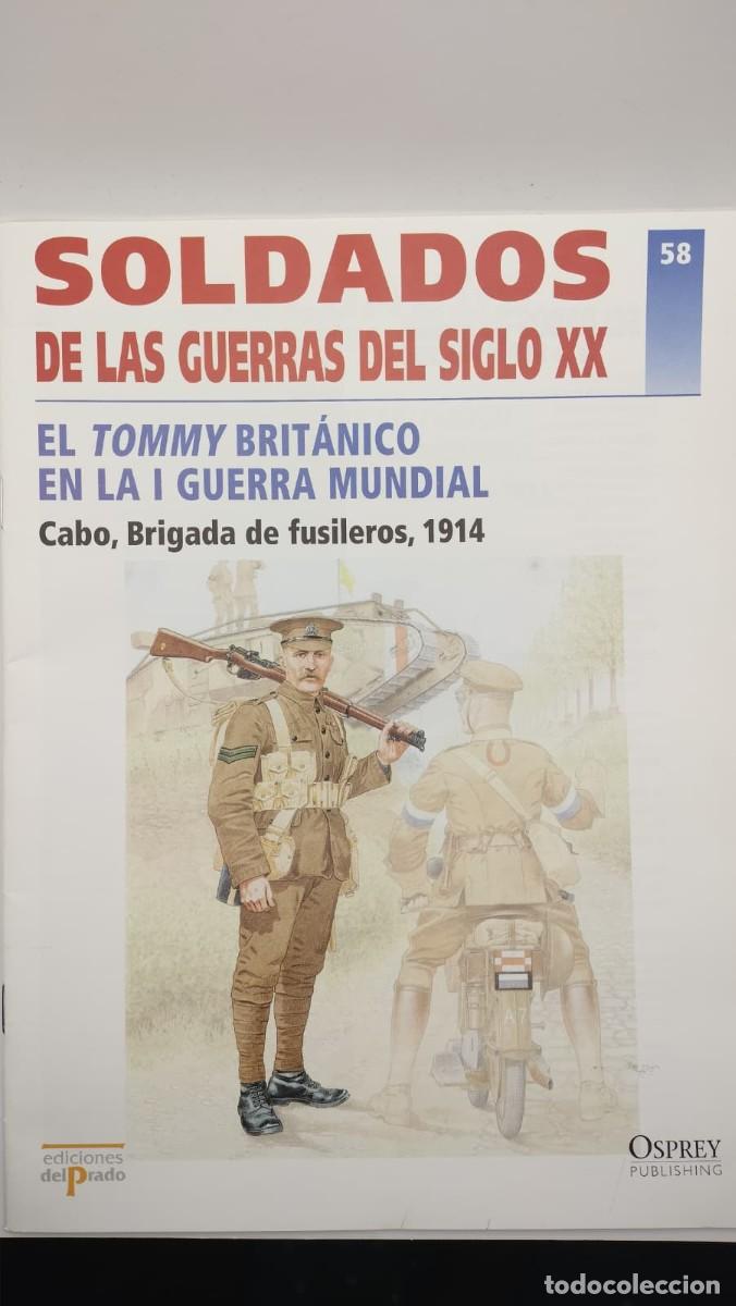 Militaria: SOLDADOS DE LAS GUERRAS DEL SIGLO XX. N&ordm; 58. OSPREY MILITARY. EDICIONES DEL PRADO 2001