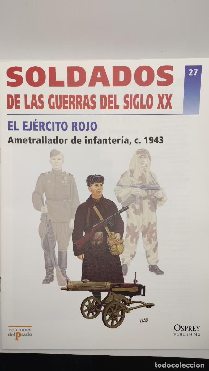 Militaria: SOLDADOS DE LAS GUERRAS DEL SIGLO XX. N&ordm; 27. OSPREY MILITARY. EDICIONES DEL PRADO 2001