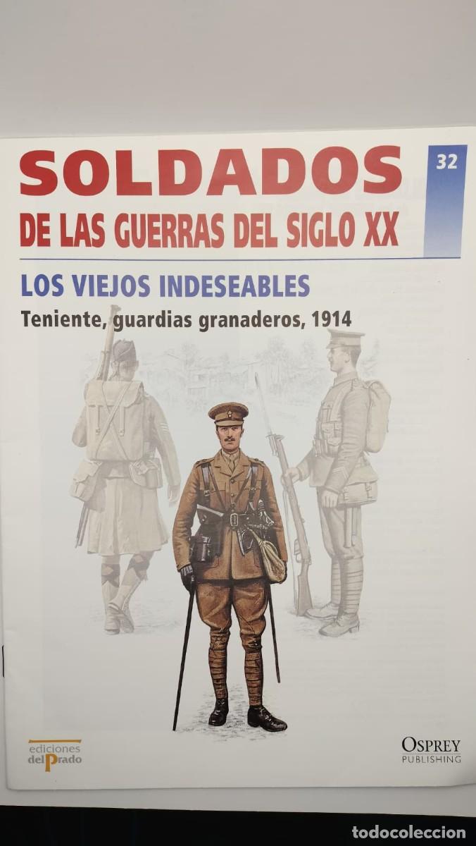 Militaria: SOLDADOS DE LAS GUERRAS DEL SIGLO XX. N&ordm; 32. OSPREY MILITARY. EDICIONES DEL PRADO 2001