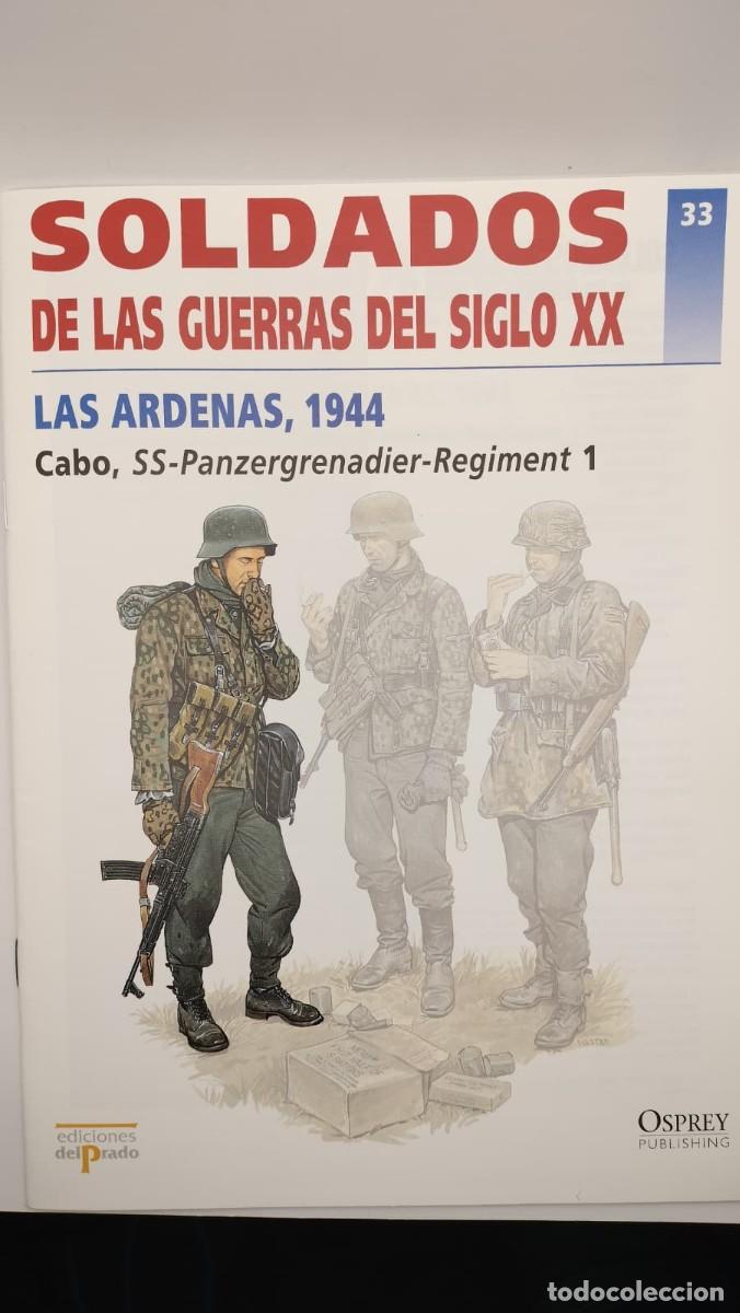 Militaria: SOLDADOS DE LAS GUERRAS DEL SIGLO XX. N&ordm; 33. OSPREY MILITARY. EDICIONES DEL PRADO 2001
