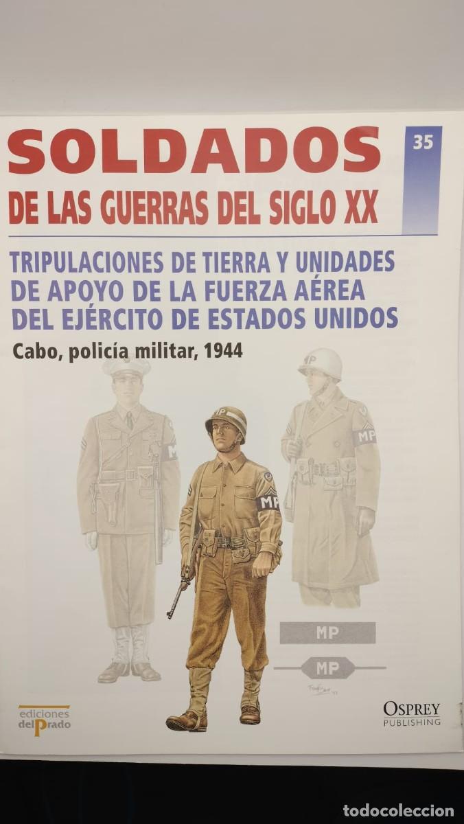 Militaria: SOLDADOS DE LAS GUERRAS DEL SIGLO XX. N&ordm; 35. OSPREY MILITARY. EDICIONES DEL PRADO 2001