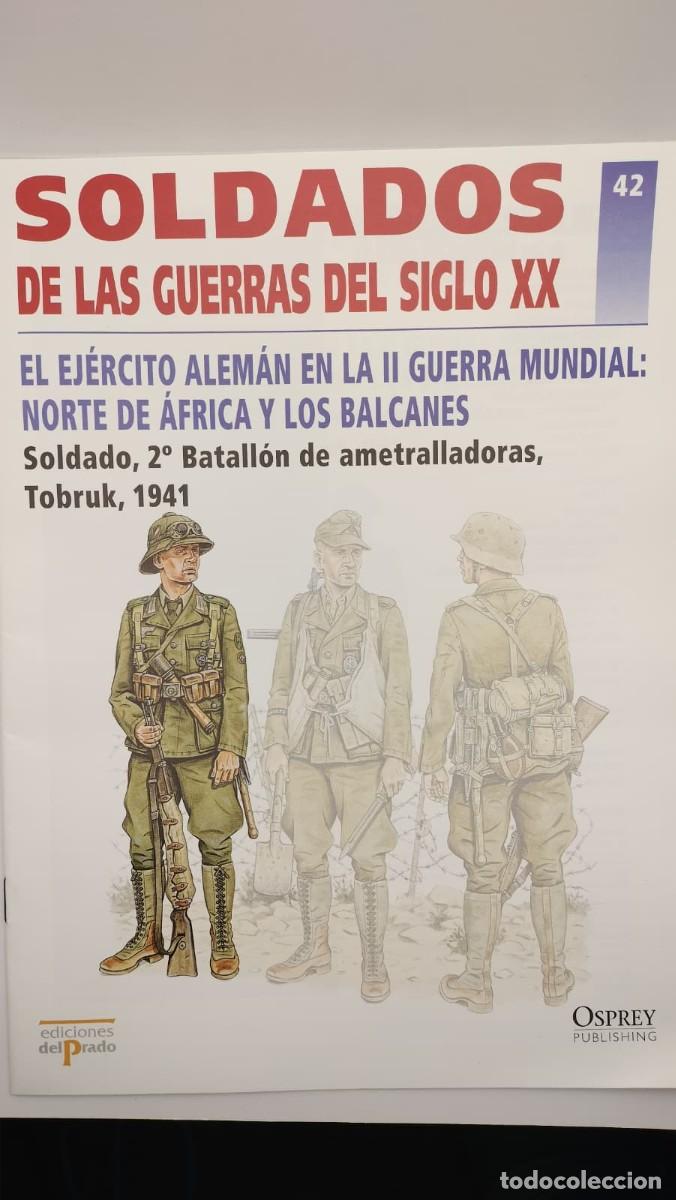 Militaria: SOLDADOS DE LAS GUERRAS DEL SIGLO XX. N&ordm; 42. OSPREY MILITARY. EDICIONES DEL PRADO 2001