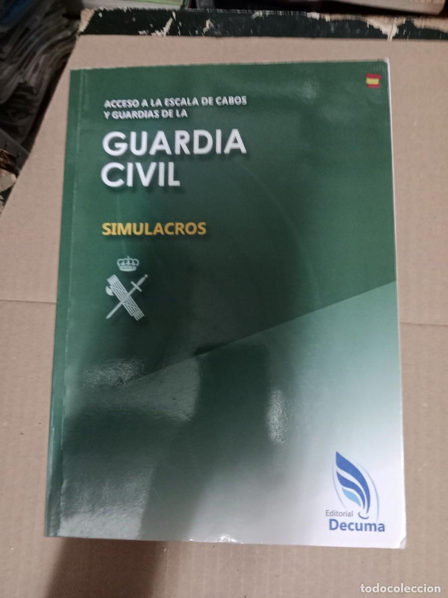 Militaria: OPOSICIONES GUARDIA CIVIL TEST Y SIMULACROS DOS LIBROS LIBRO TOP-20